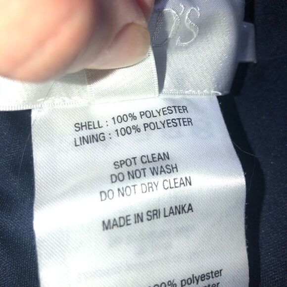 David’s Bridal blue beaded Mesh Dress - Picture 8 of 9